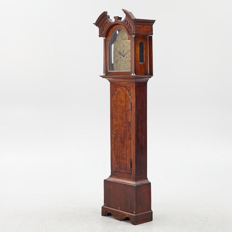 Longcase clock, circa 1800, signed Coleman & Co, Falkirk.