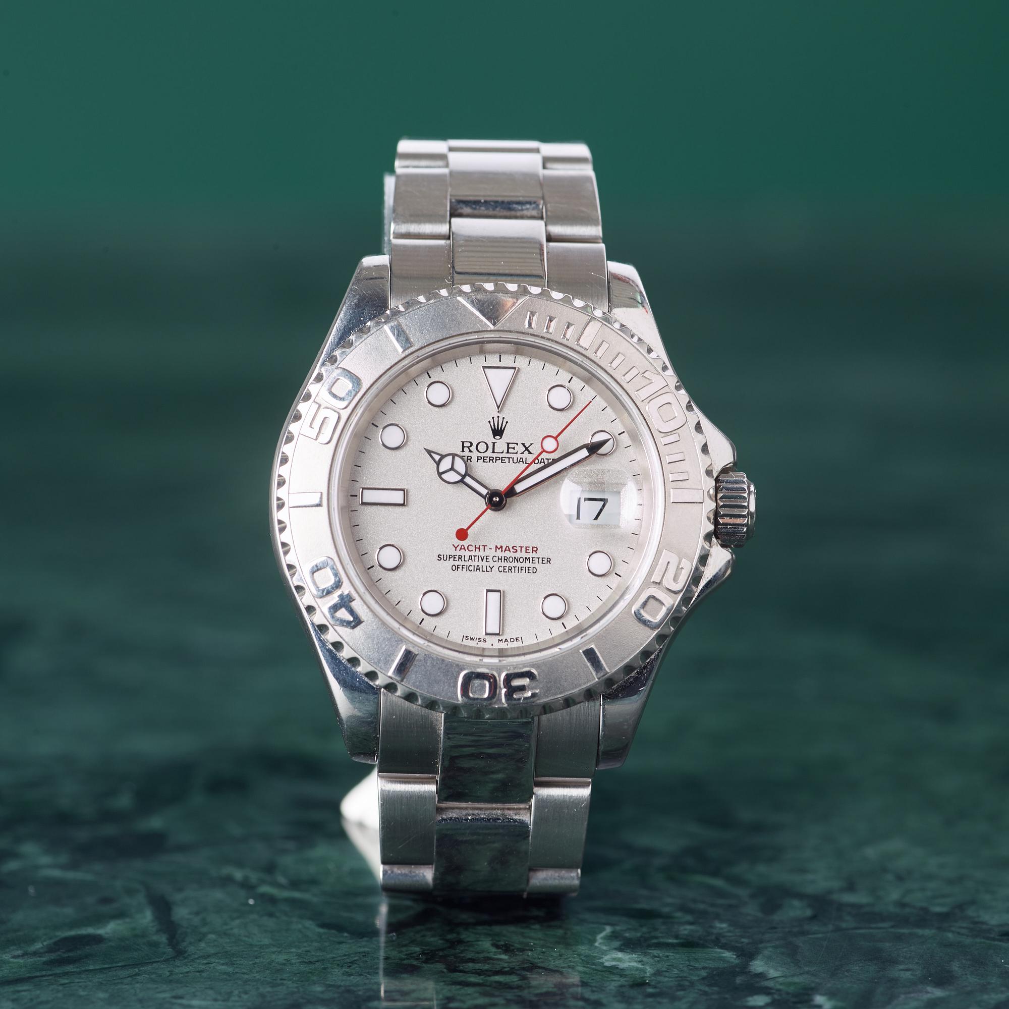 Rolex perpetual date yacht master hot sale