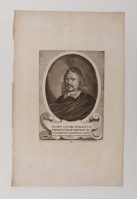 KOPPARSTICK, 10 st, 1600- och 1700-tal.