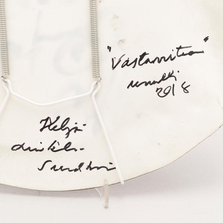 HELJÄ LIUKKO-SUNDSTRÖM, a unique relief, signed Heljä Liukko-Sundström 2018.