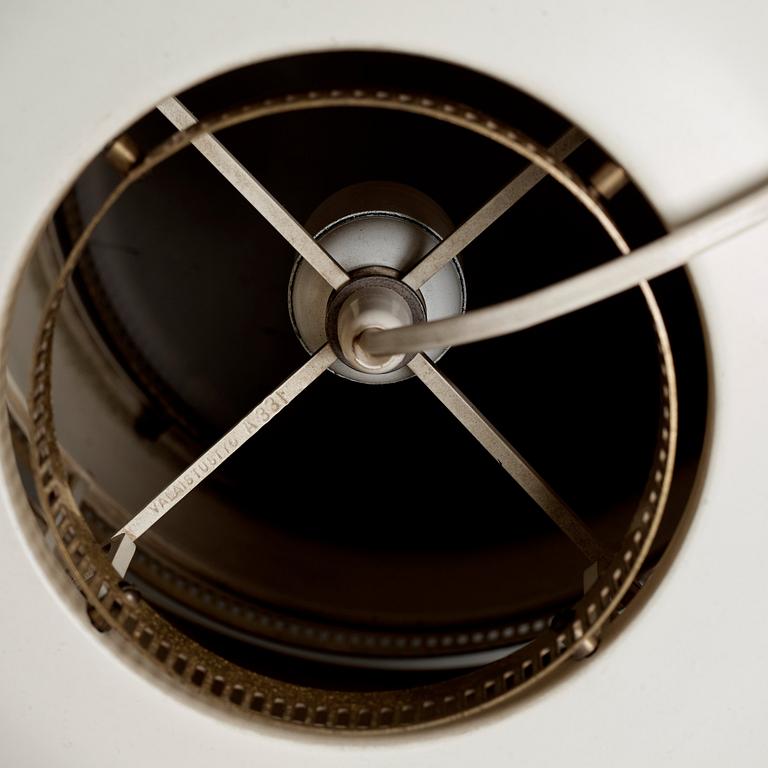 An Alvar Aalto 'Beehive', model A331 ceiling light, Valaistustyö, Finland.