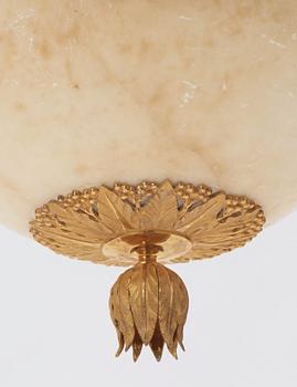 A North European circa 1800 hanging lamp.