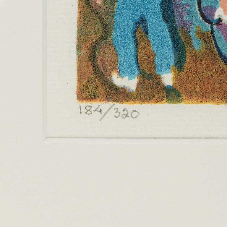 JÖRAN NYBERG, Lithograph in colours,, 2, signed 184/320.