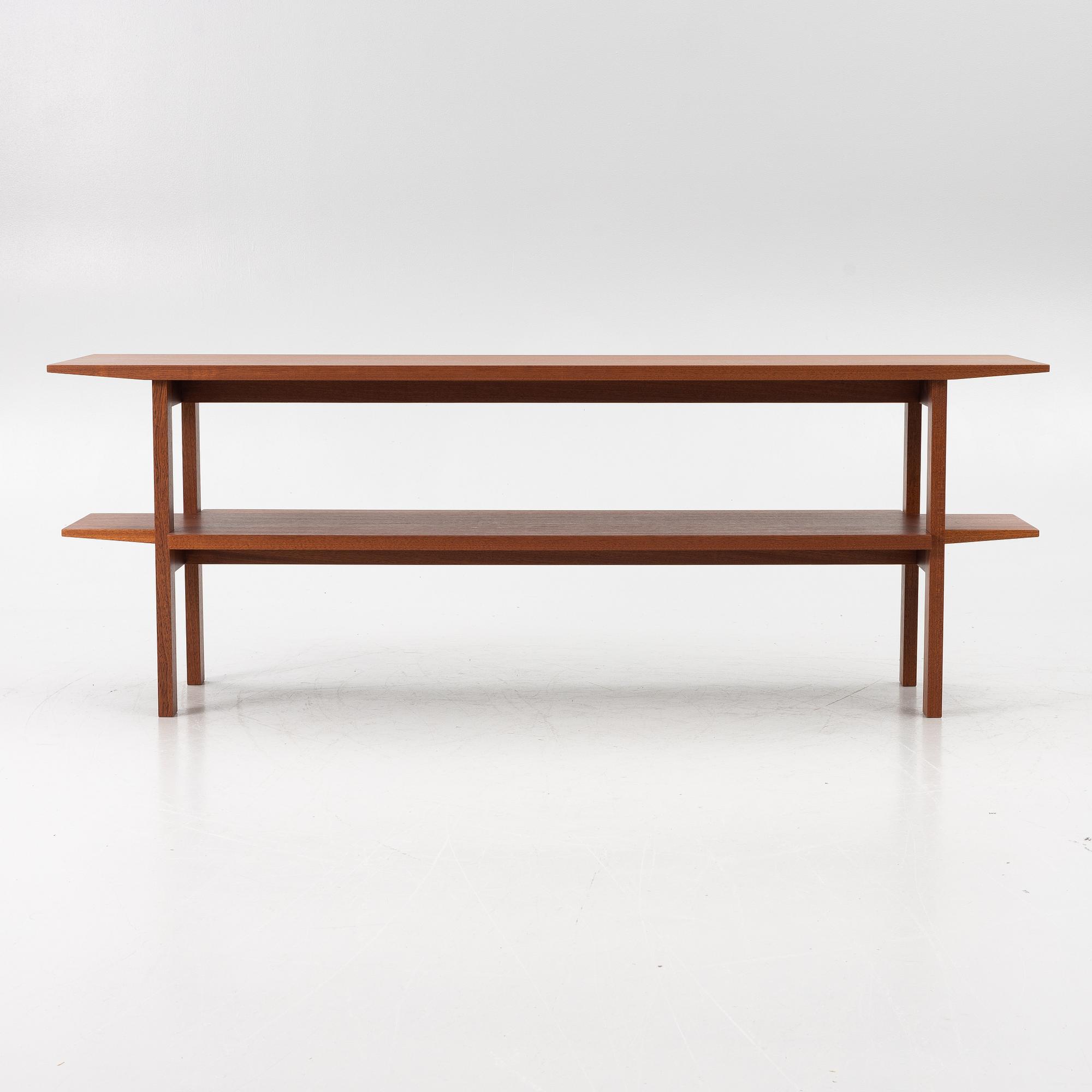 Josef Frank, a model 648 library table, Svenskt Tenn, post 1985.