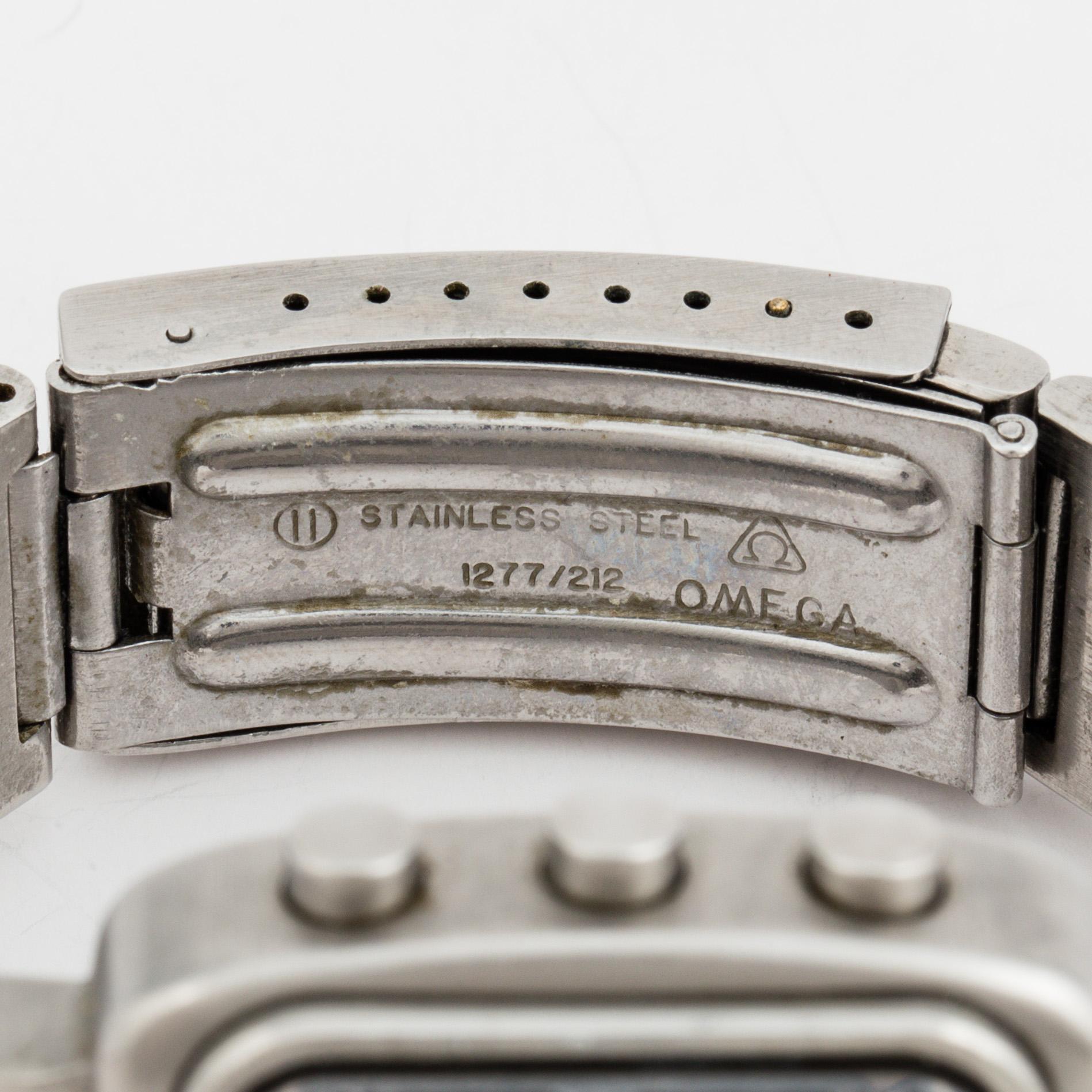 OMEGA, Seamaster, Chrono-Quartz, "Albatros", armbandsur, 46,7 x 34 mm,