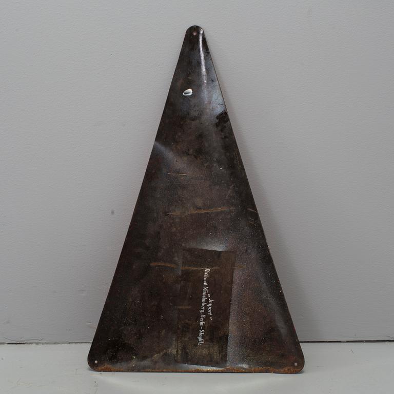 SKYLT, emalj, Monark Cyklar, 1900-talets första hälft.