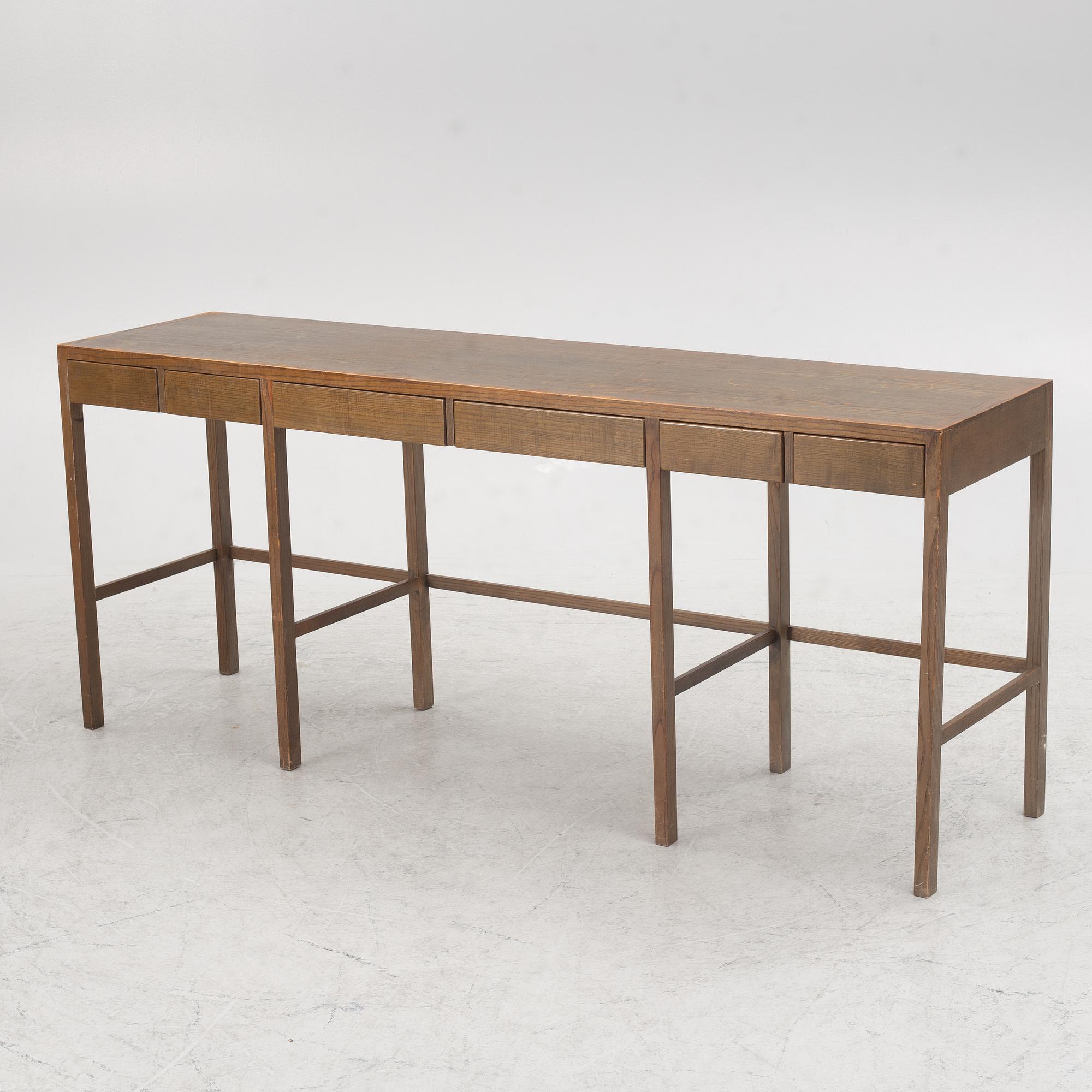 Nordiska Kompaniet, a four-piece sideboard, Sweden, 1950's.