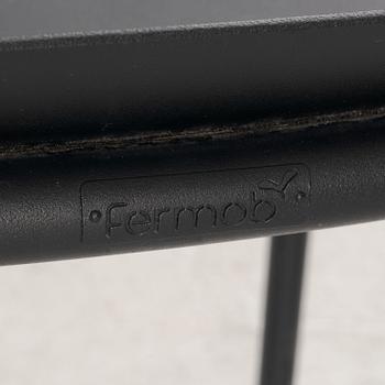 Frédéric Sofia, table and chairs, 6 pcs, "Luxembourg", Fermob.