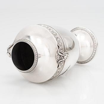 A. Risler & Carré, silver vase, Paris, around 1900.