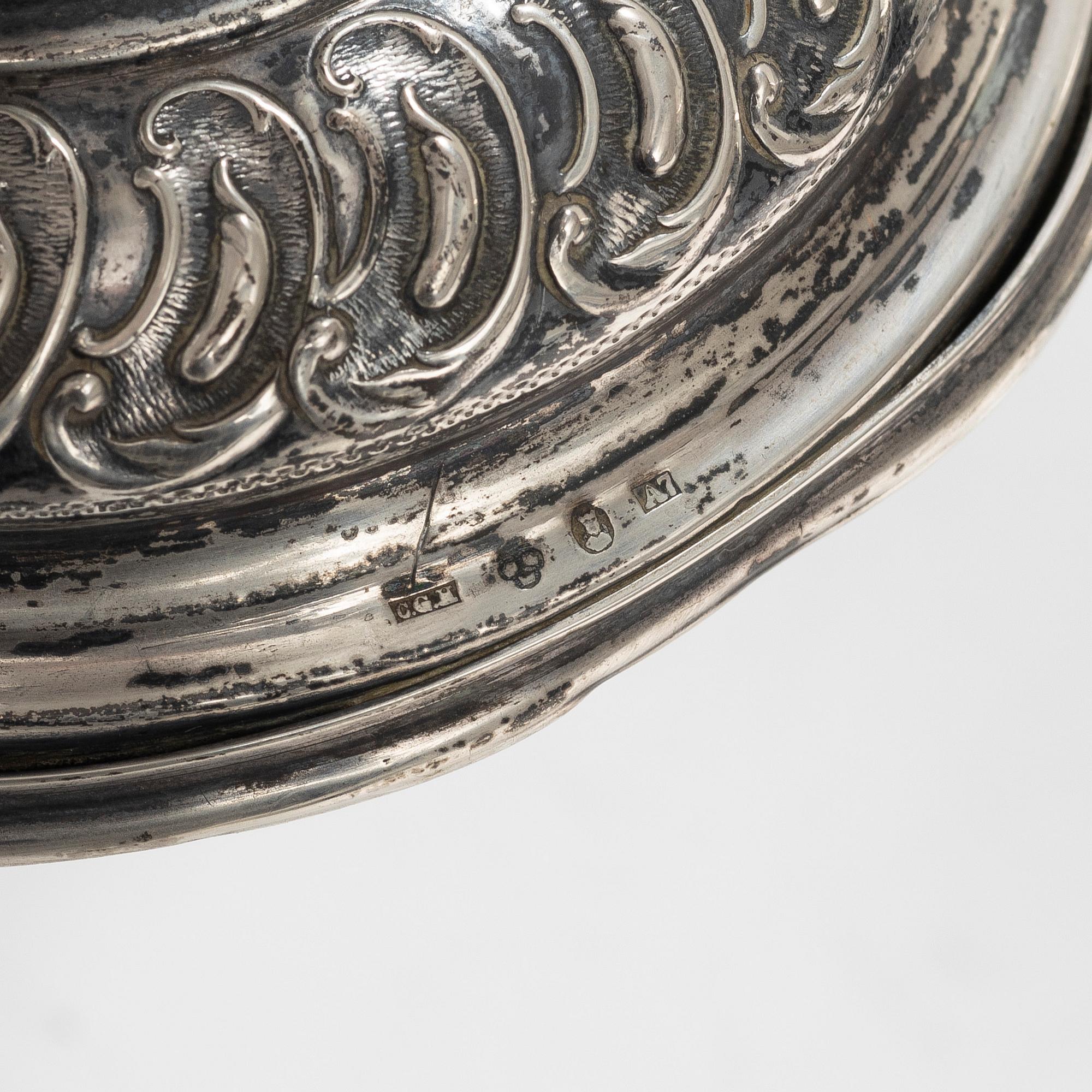 C.G. Hallberg, A silver goblet, Stockholm 1903.