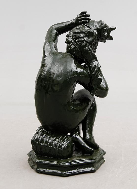 TRÄDGÅRDSSKULPTUR, gjutjärn, modern tillverkning.