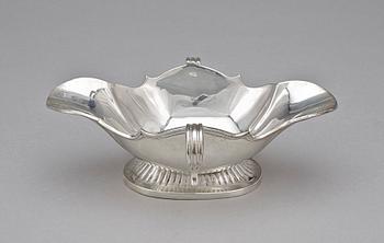 SÅSSKÅL, sterlingsilver. Mexiko, 1900-talets andra hälft. Vikt 418g.