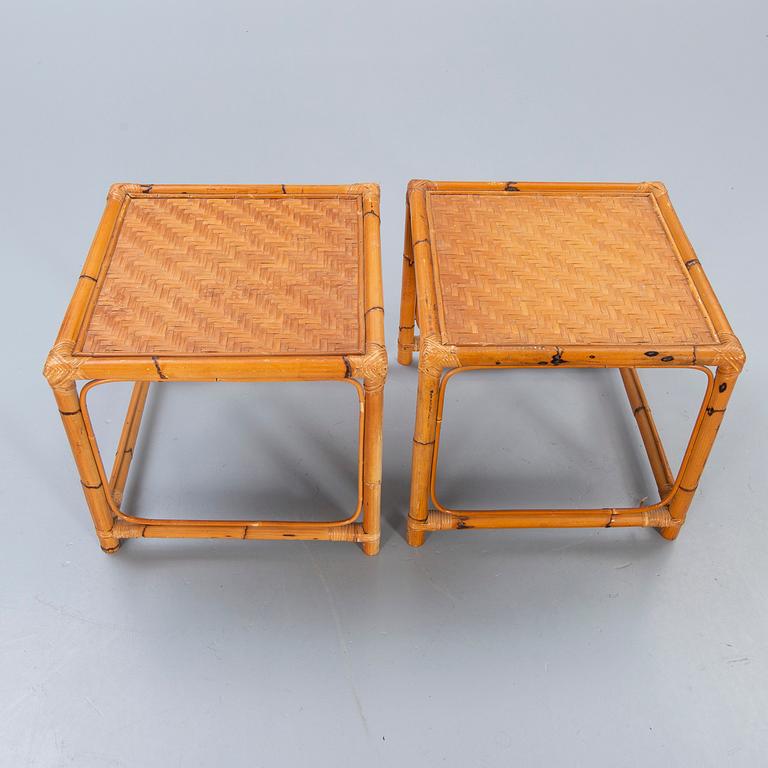 A pair of 1960/70s bedside tables.