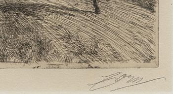 Anders Zorn, "Oväder".