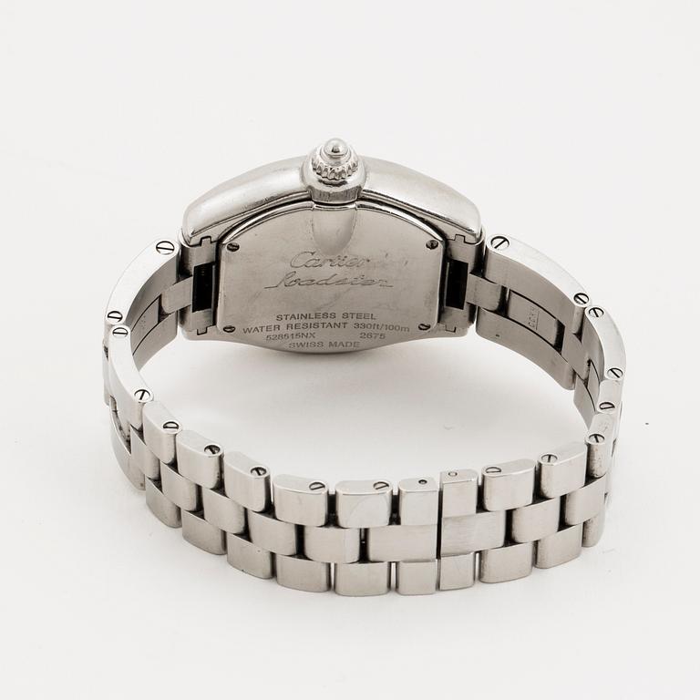 Cartier, Roadster, wristwatch, 31 x 29 (37) mm.