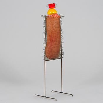 Markku Salo,  a glass sculpture, signed Markku Salo Nuutajärvi Notsjö 1991.