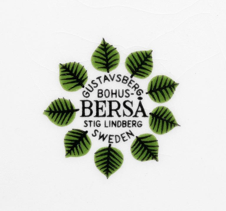 SERVIS, 15 delar, porslin. "Berså" Stig Lindberg, Gustavsberg.
