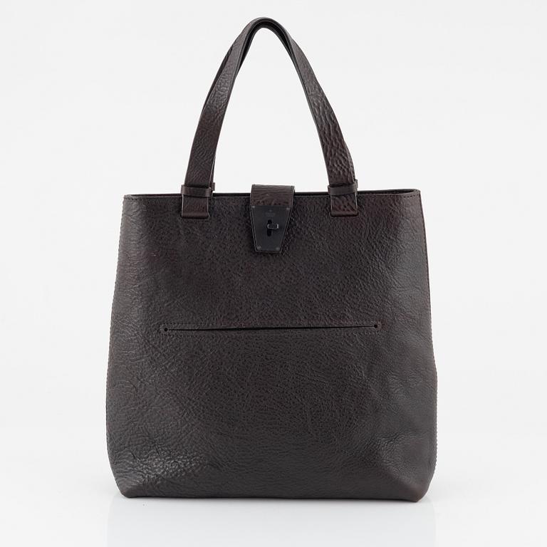 Gucci, a brown leather tote bag, 2002.