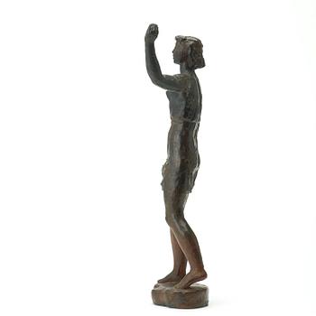 Axel Wallenberg, AXEL WALLENBERG, sculpture, bronze, signed and with foundry mark Herman Bergman fud.