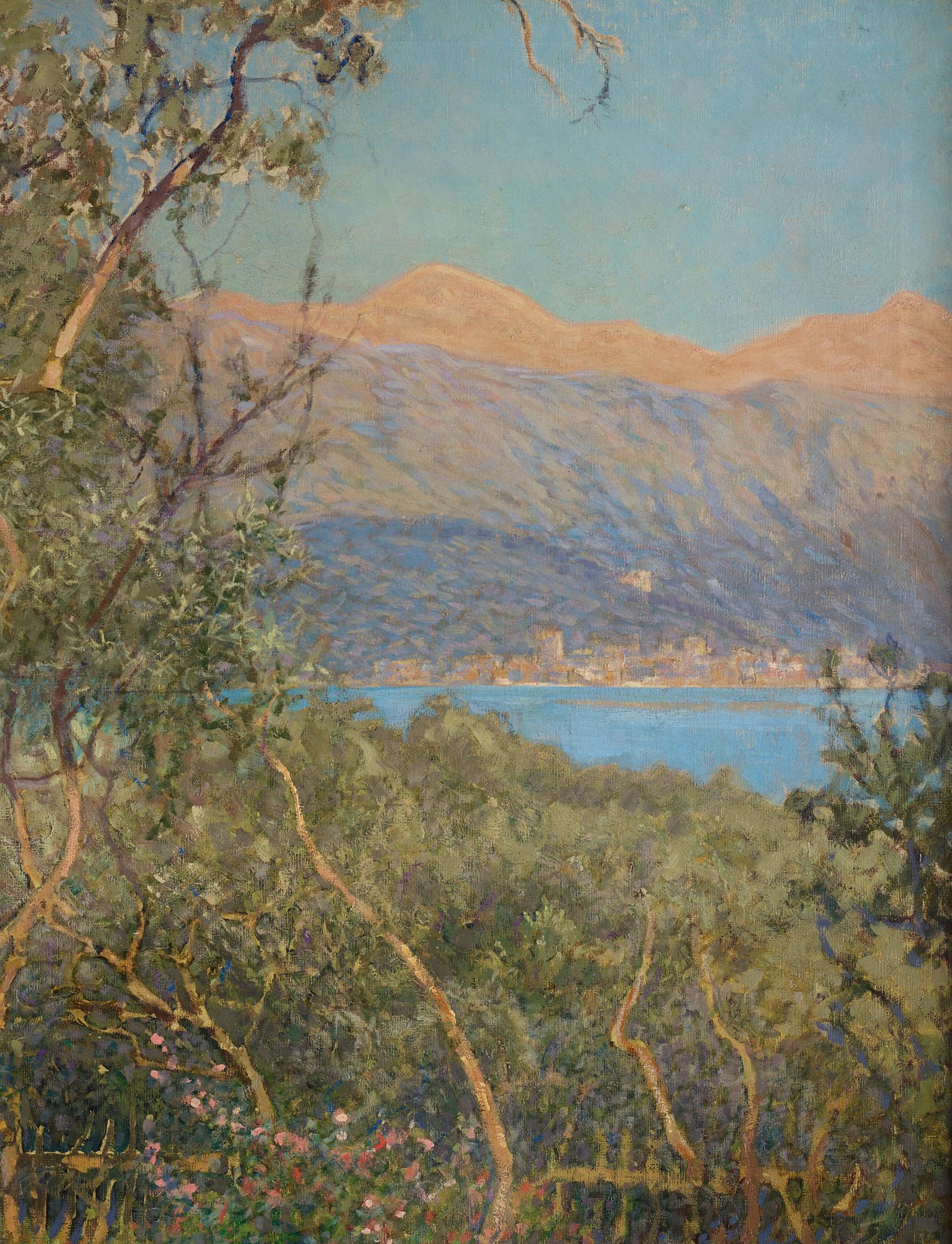 Anshelm Schultzberg, Summer at Lake Como.