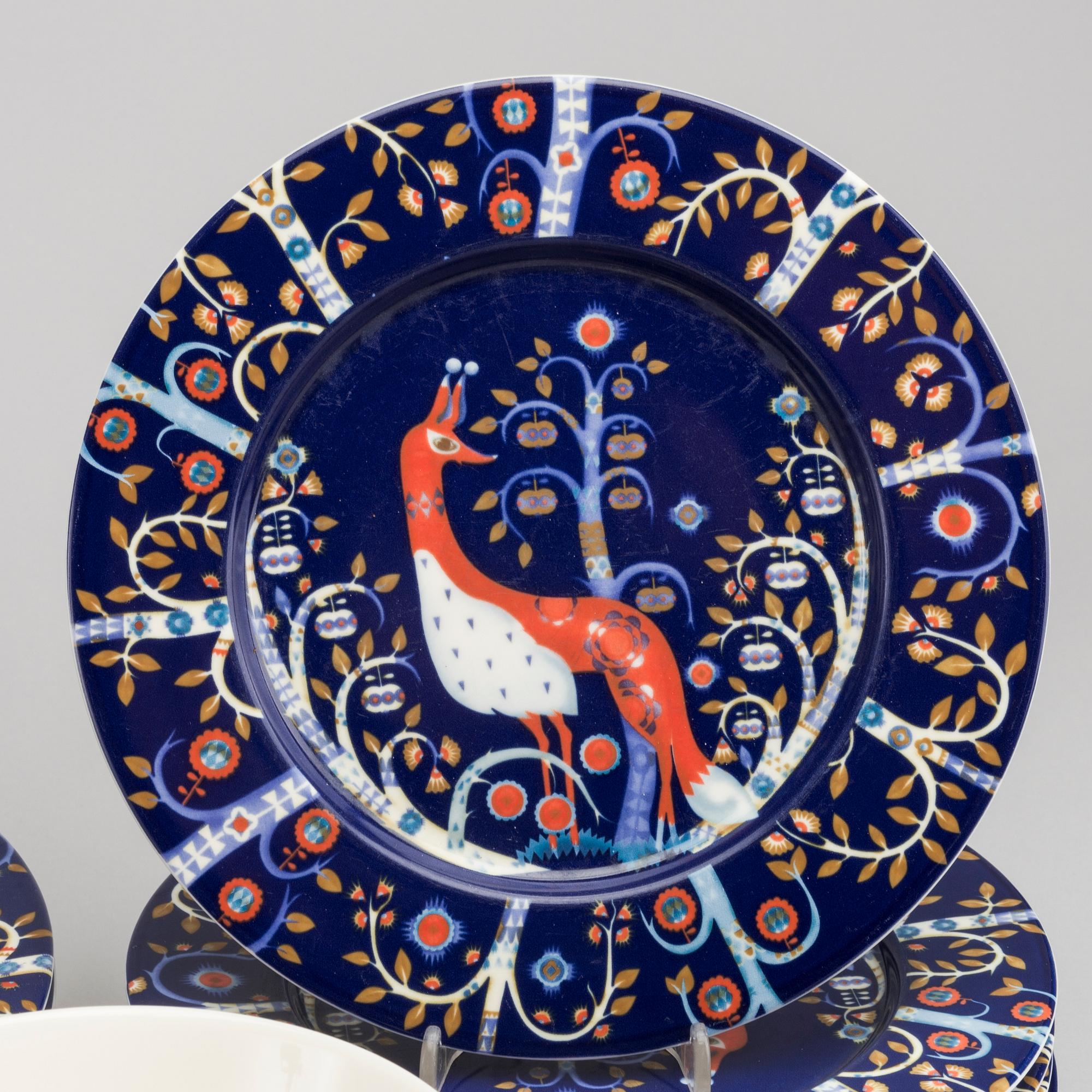 KLAUS HAAPANIEMI, servis, 22 dlr,  "Taika" Iittala Finland 2000-tal porslin.