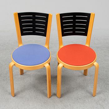 RUD THYGESEN & JOHNNY SØRENSEN, stolar, 4 + 2 st, Magnus Olesen A/S, Durup, Danmark.