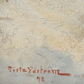 GÖSTA YDSTRÖM, olja på duk, signerad och daterad 98.
