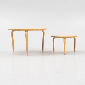 Bruno Mathsson, two 'Annika' tables, Dux.