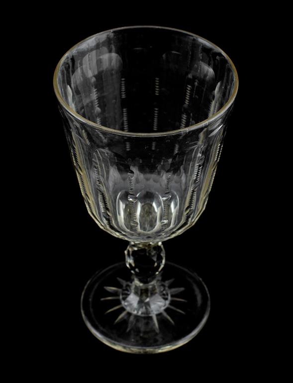 POKALGLAS, 1800-talets mitt.