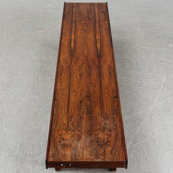 TORBJØRN AFDAL, a 'Krobo' palisander bench from Mellemstrands Trevaruindustri, Norway, 1960's/70's.