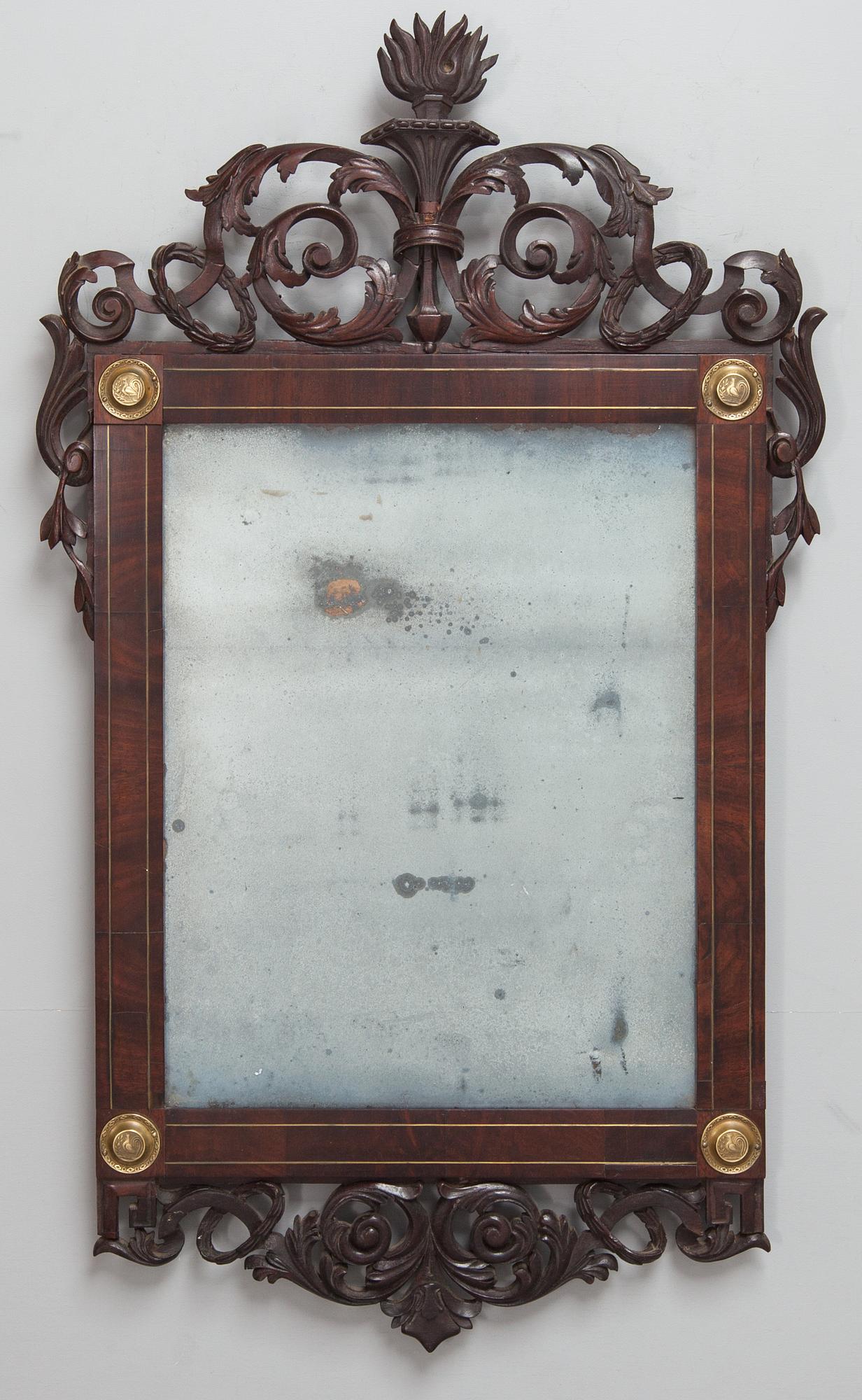 A Central Europen mirror from late 18th century.