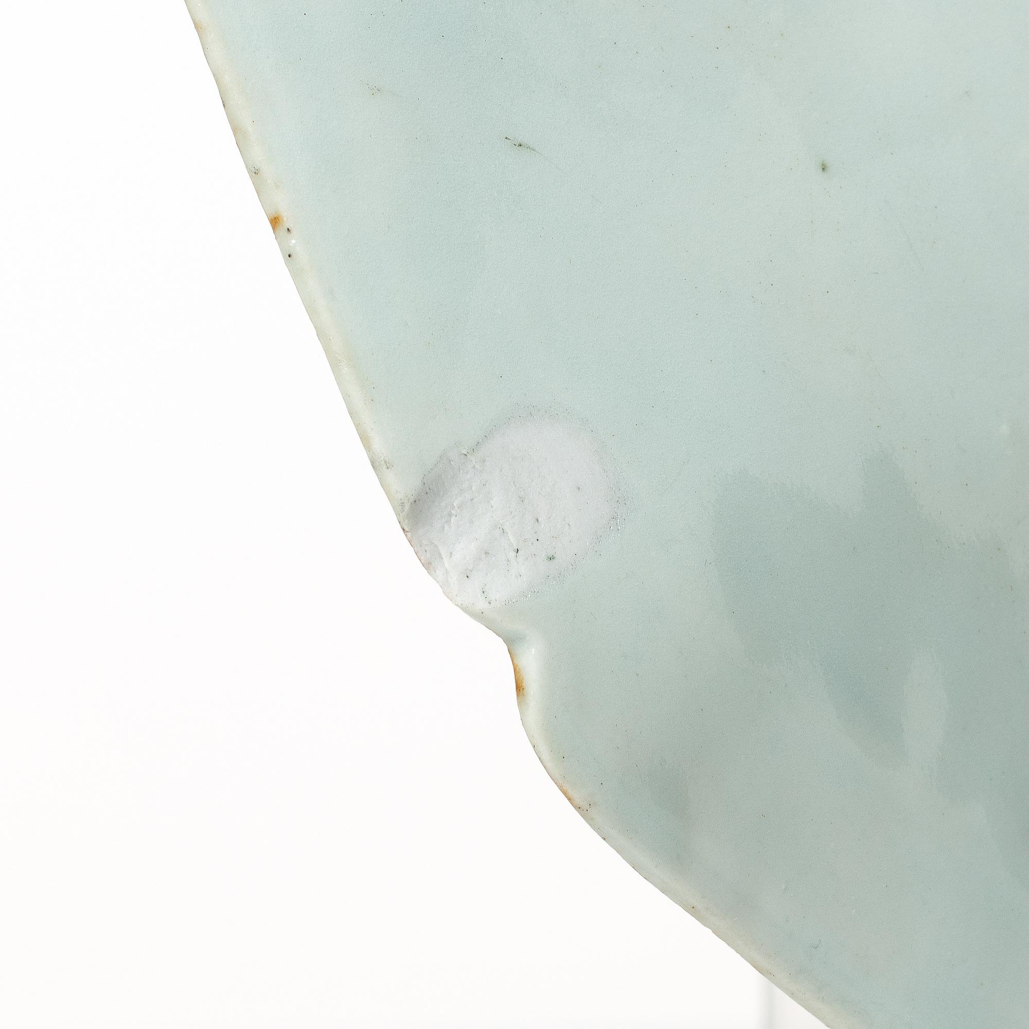 Stekfat, kompaniporslin, Kina, Qing dynastin, Qianlong 1736-95.