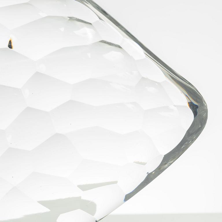 Vicke Lindstrand, glass bowl, Kosta.