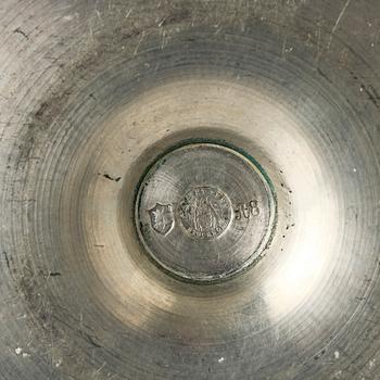 Firma Svenskt Tenn, kandelabrar, ett par, modell 81, Stockholm, 1925-27.