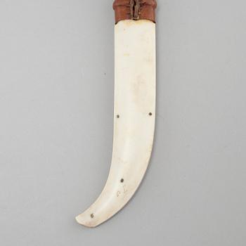 A knife, unclear signature F?, second half of the 20th century.