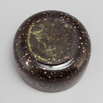 SKÅL/MORTEL, empire, 1800-talets första hälft, porfyr.