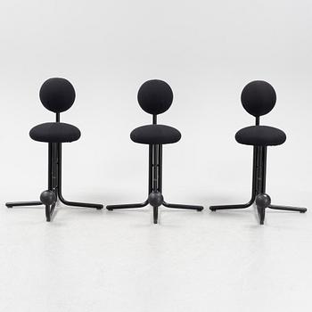 Peter Opsvik, a set of three 'Globe' chairs, Globe Concept.