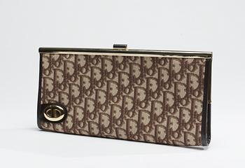 A Christian Dior clutch bag.