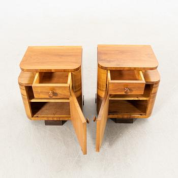 Sängbord ett par Art Deco 1900-talets första hälft.