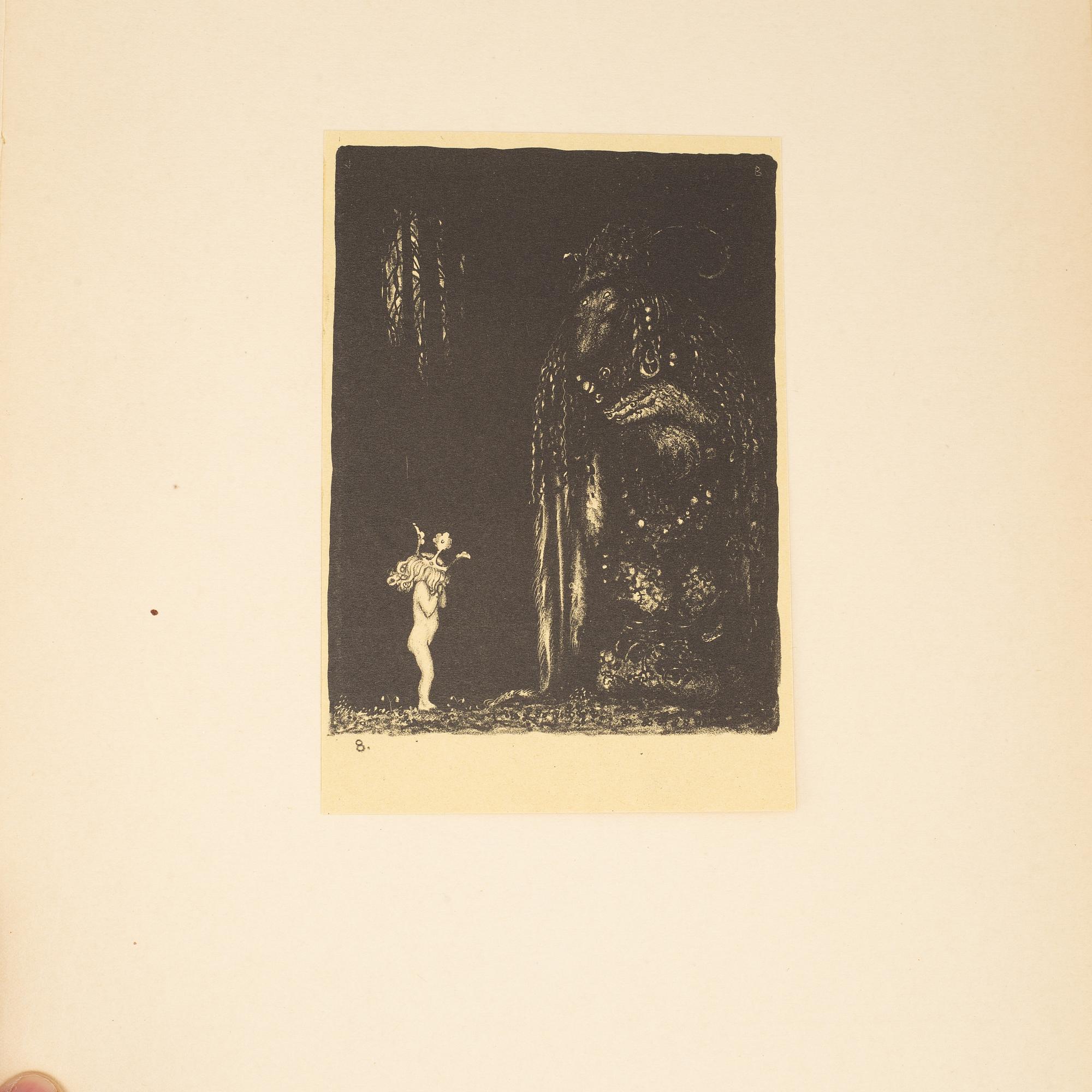 John Bauer, "Troll", svit om tio litografier, , Ernst Bauers Förlag Göteborg, A. Börtzells, 1915.