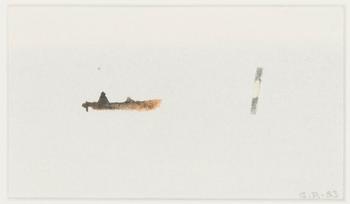 Gunnar Pohjola, watercolors, 2 pieces, signed and dated -82 and -83.