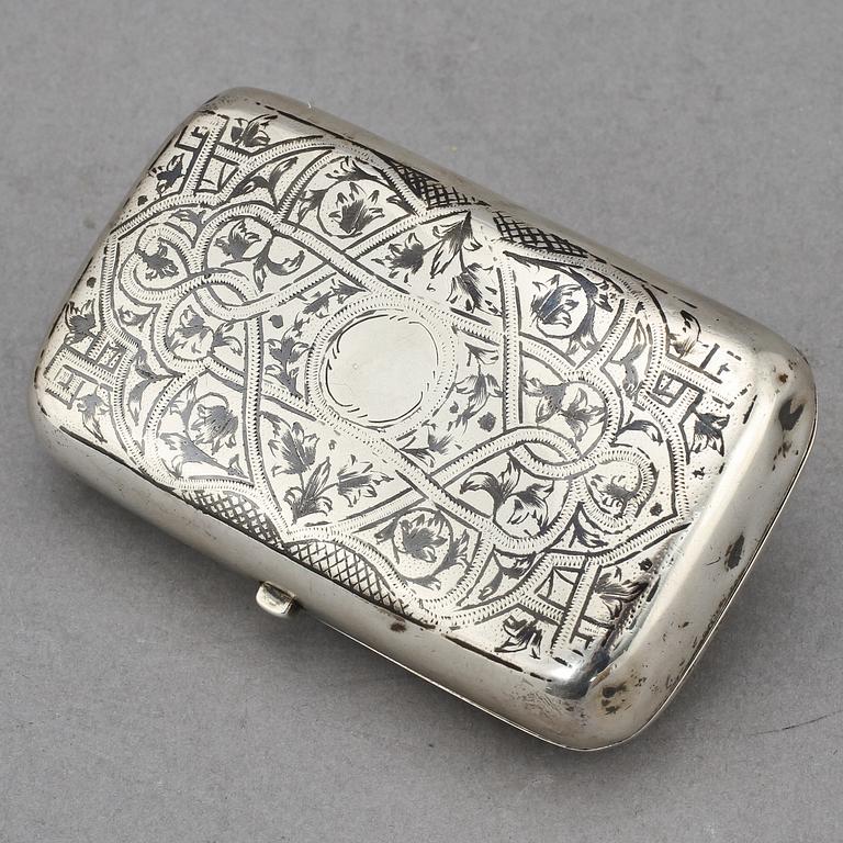 DOSA, silver, Ryssland, 1885. Vikt 100 g.