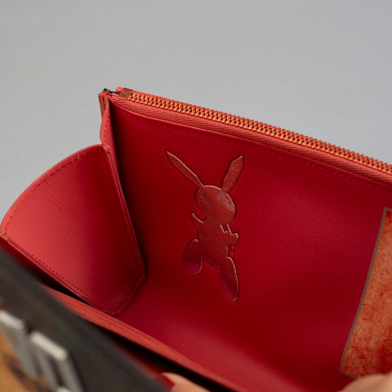 Chain wallet pouchette "Da Vinci Mona-Lisa " from Master collection by Jeff Koons 2017 for Louis Vuitton.