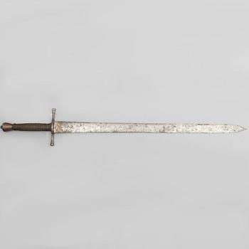 SWORD, Dutch/German, the blade from the 1640's, the hilt possibly later.
