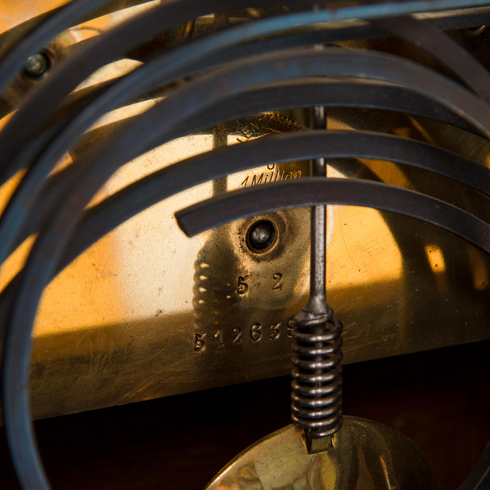 A German Lenzkirch Mantle Clock, 1906.