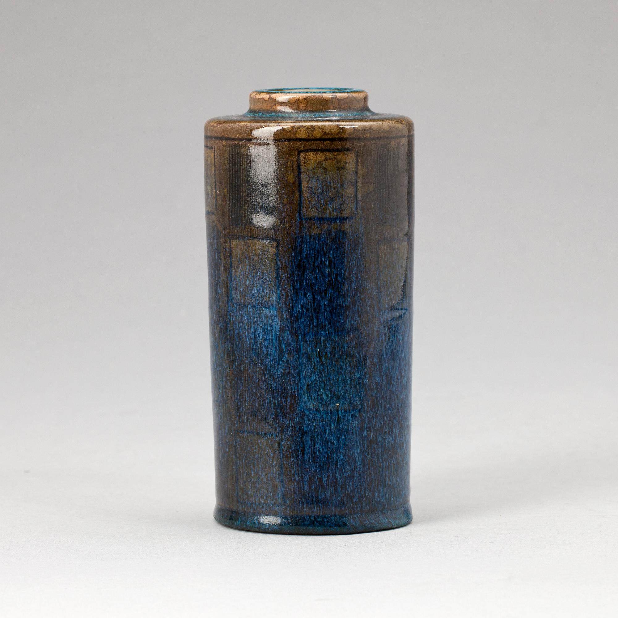 VAS, stengods, "Farsta", Wilhelm Kåge Gustavsberg 1952.