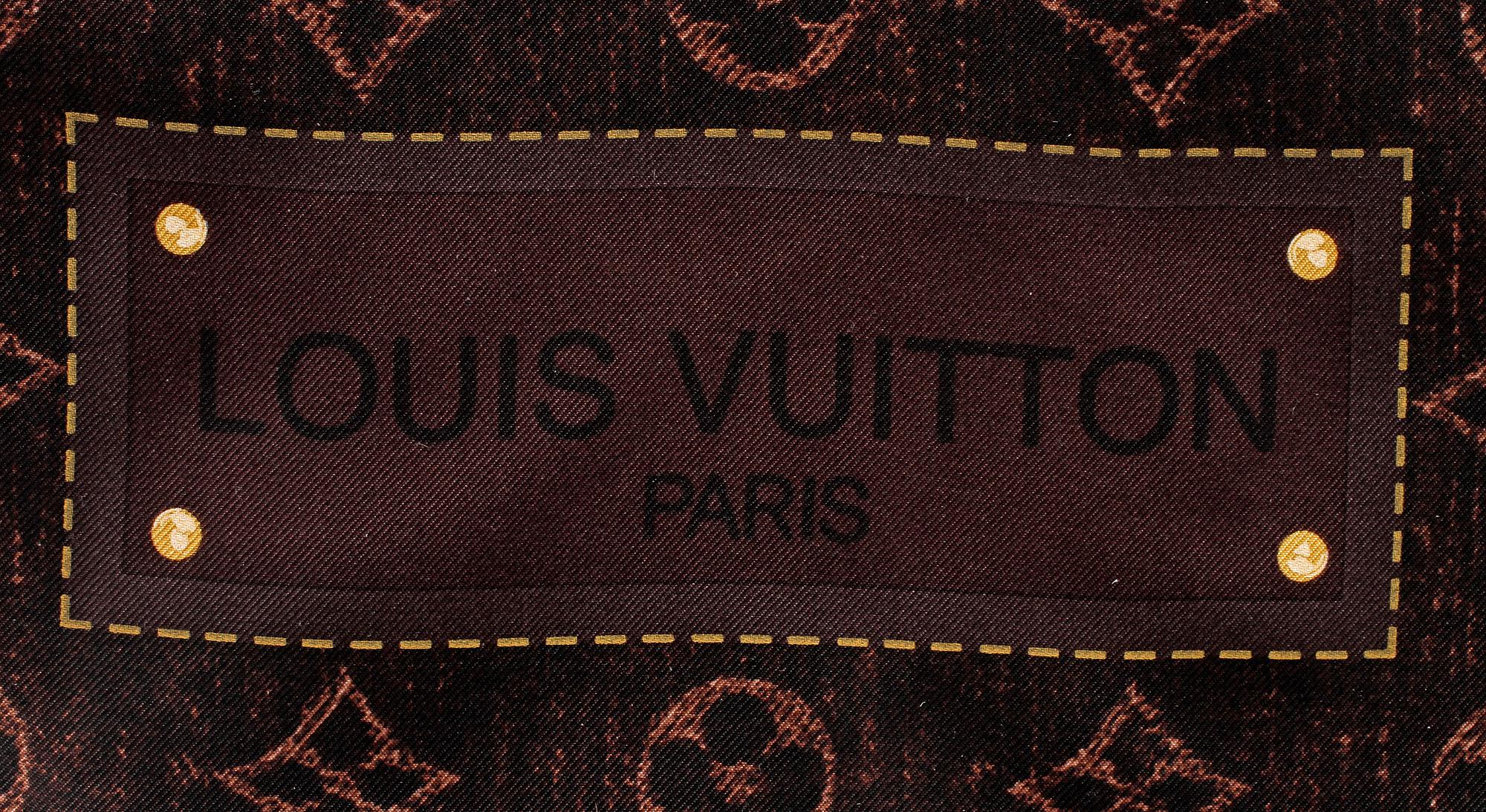 SCARF, Louis Vuitton.