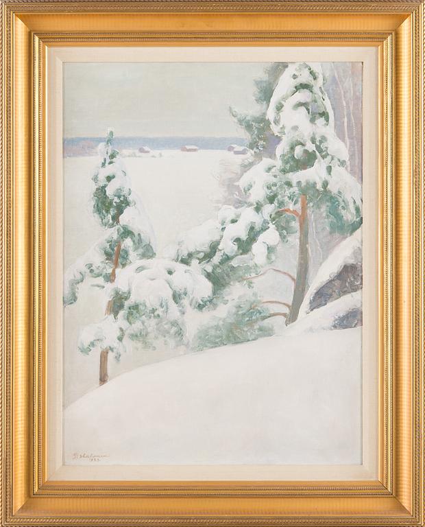 Pekka Halonen, Snow-laden pines.