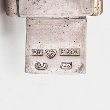 Saara Hopea, a silver necklace. Ossian Hopea, Porvoo, Finland 1977.