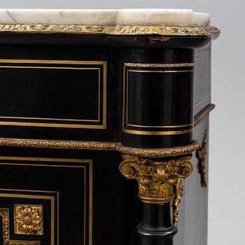A second half of the 19th Century Boulle-style cabinet.